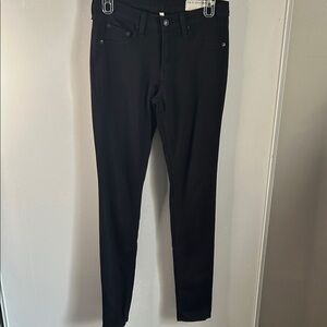 rag & bone Black Slim Stretch Legging Jean